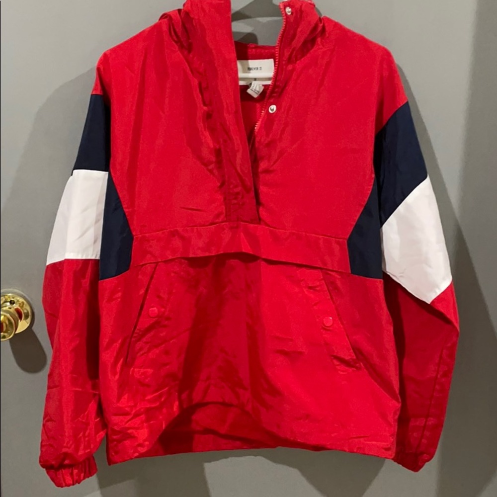 Forever 21 NWOT red white and blue jacket